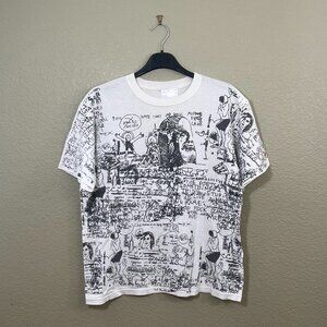 Vintage Mark Gonzales x BEAMS all over print t-shirt
